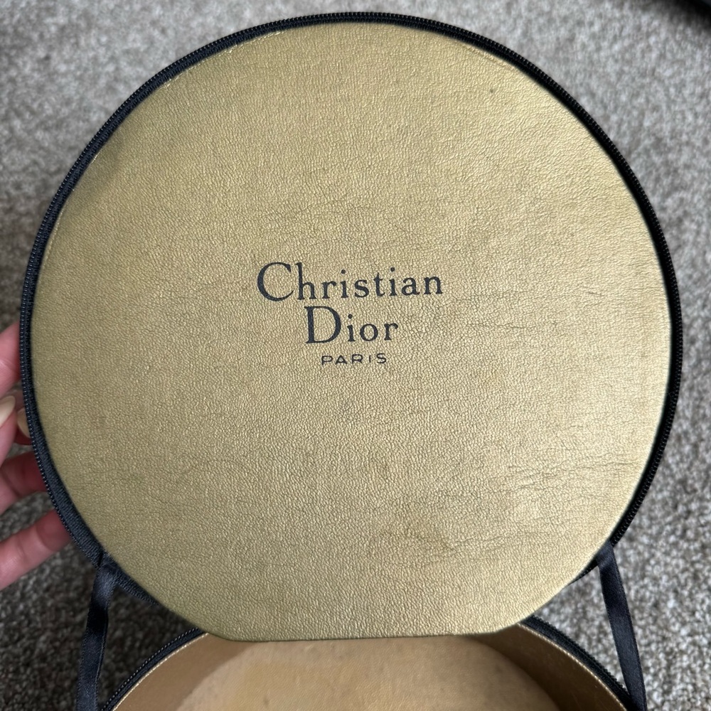 Vintage Christian Dior Hat Box